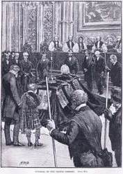 Funérailles du Prince Consort 1862 AD